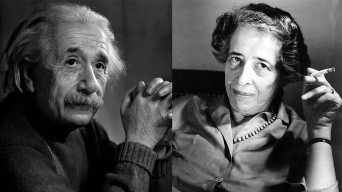 Hannah Arendt / Albert Einstein 