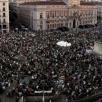 Acampada de la Puerta del Sol, Madrid 2011.