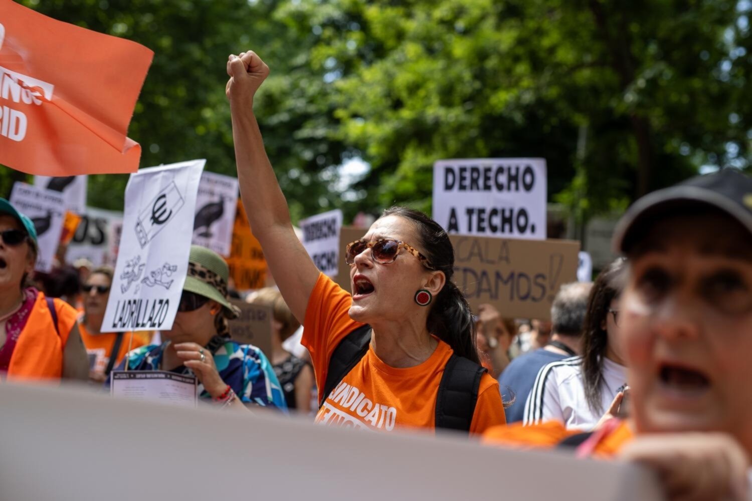 Una manifestación multitudinaria en Madrid inicia un nuevo ciclo de luchas por la vivienda