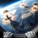 Desde la luna una humanidad indivisa, en la tierra un mundo que se arma.