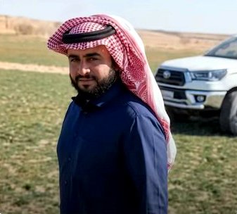 El pastor Awad al-Shammari.