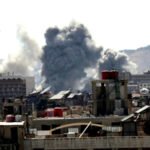Israel bombardea la sede central del ejército de Siria en Damasco.