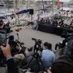 La nueva flotilla a Gaza inició su salida desde Barcelona.
