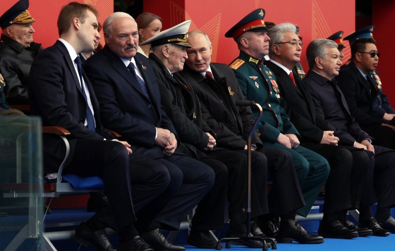 Putin durante un desfile militar que se celebró el pasado 9 de mayo.
