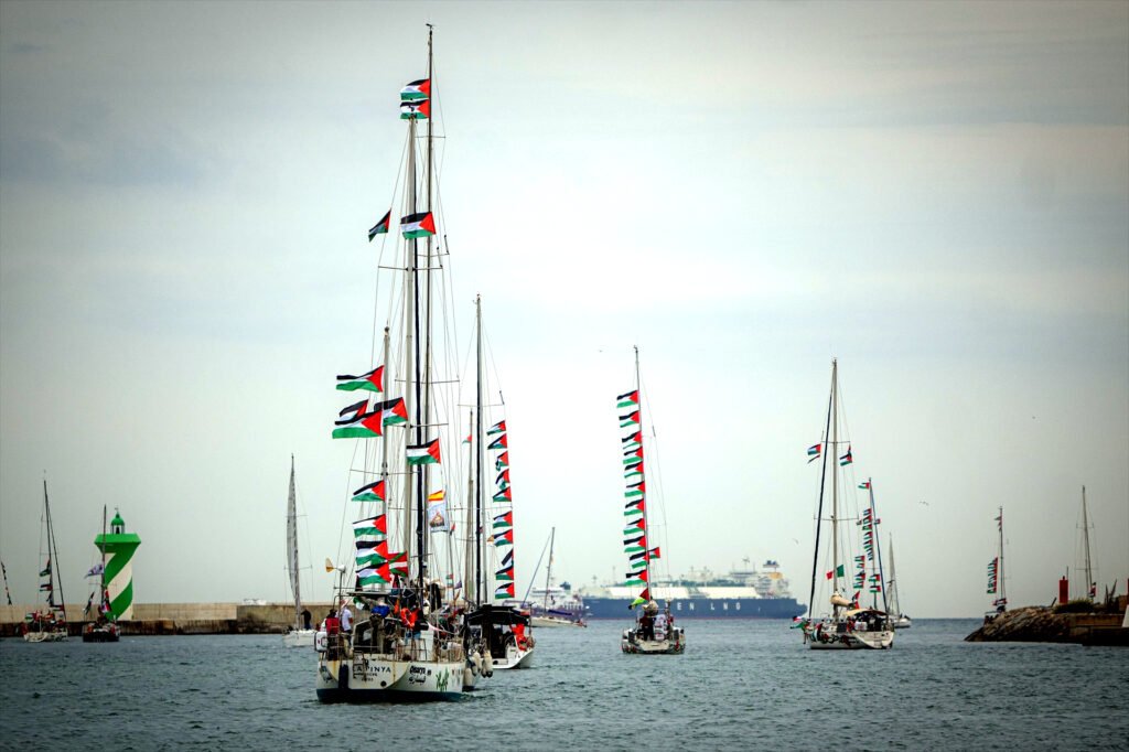 Segunda expedición de la Global Sumud Flotilla.