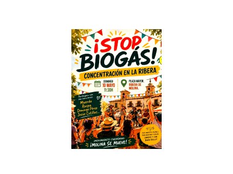 Stop Biogás – Concentración en La Ribera de Molina de Segura