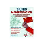 Manifestación en Murcia el 9 de junio con motivo del Día de la Región.