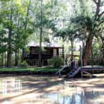 Vivienda en el Delta del Paraná, en la provincia de Buenos Aires, Argentina.