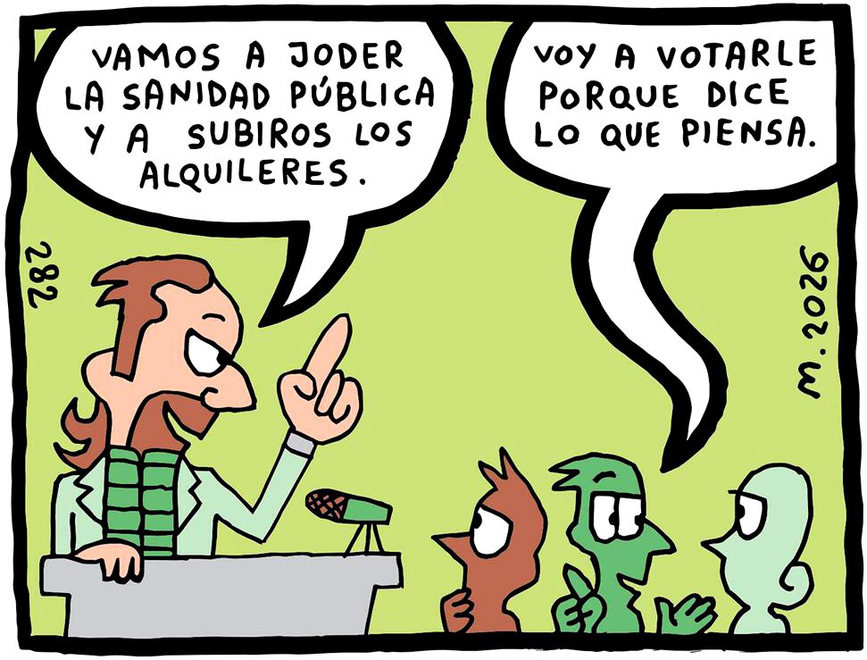 Vote señoritos.