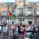 Concentración para exigir la liberación de Alicia Armesto.