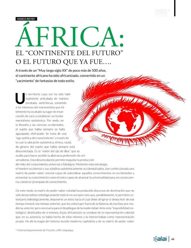 África: El "continente del futuro" o el futuro que ya fue...