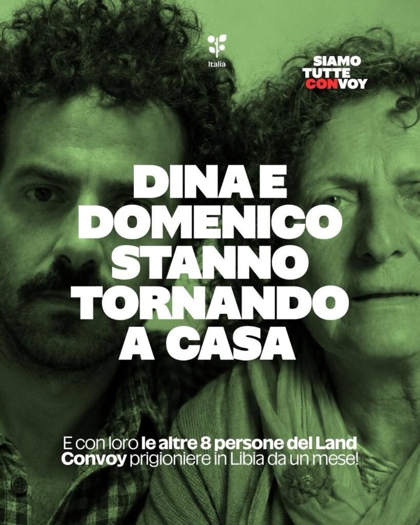 Dina y Domenico están regresando a casa.
