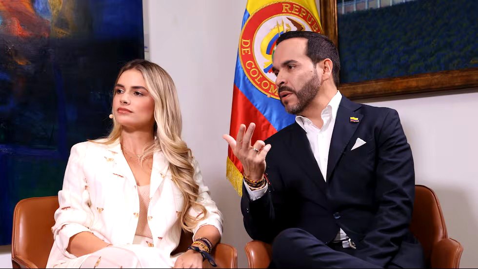 Abelardo de La Espriella y su esposa Ana Lucía Pineda, el 27 de mayo de 2026, en Barranquilla.