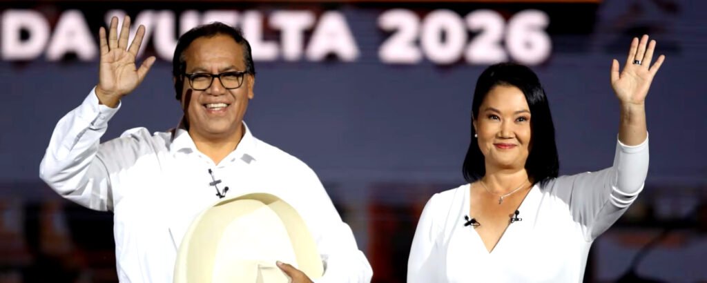 Conteo rápido de Ipsos Perú y Transparencia: Roberto Sánchez 50,3% y Keiko Fujimori 49,7%.