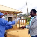 Controles sanitarios en Butembo, Kivu Norte.