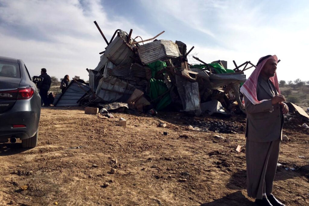 Demolición de pueblos beduinos en el Negev.