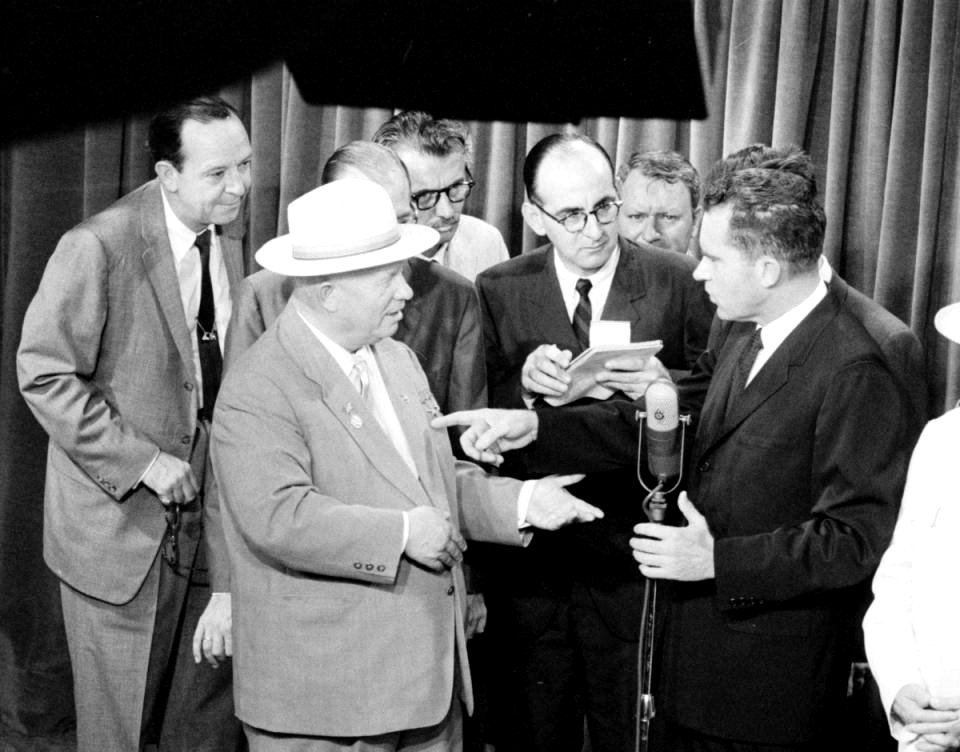 El debate de la cocina entre Nikita Jrushchov y Richard Nixon.