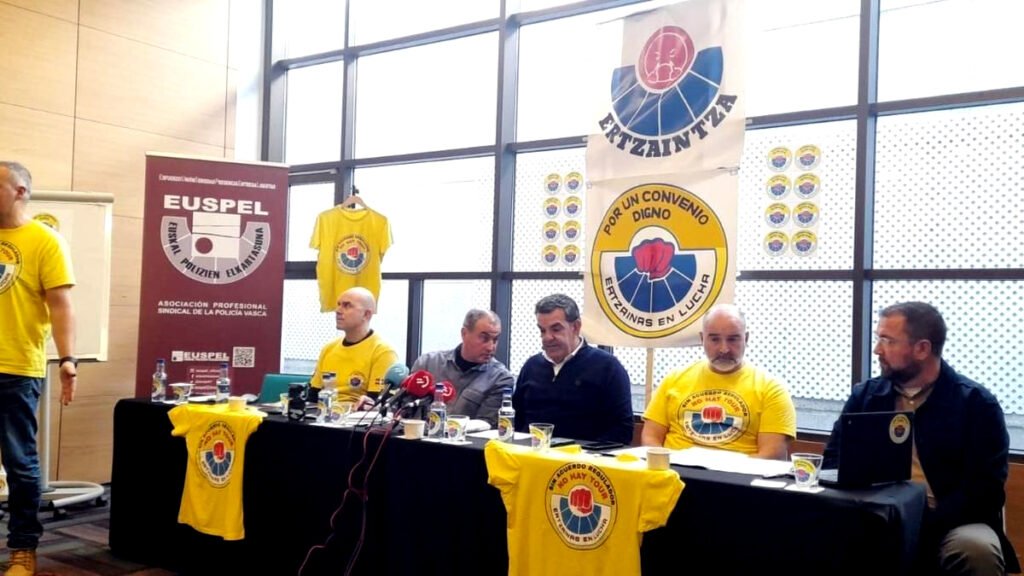 Euspel gana las elecciones de la Ertzaintza.