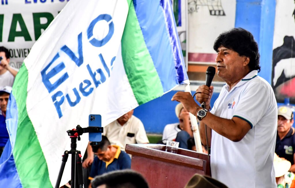 Evo Morales critica a Trump por sus acusaciones de "narcoterrorismo".