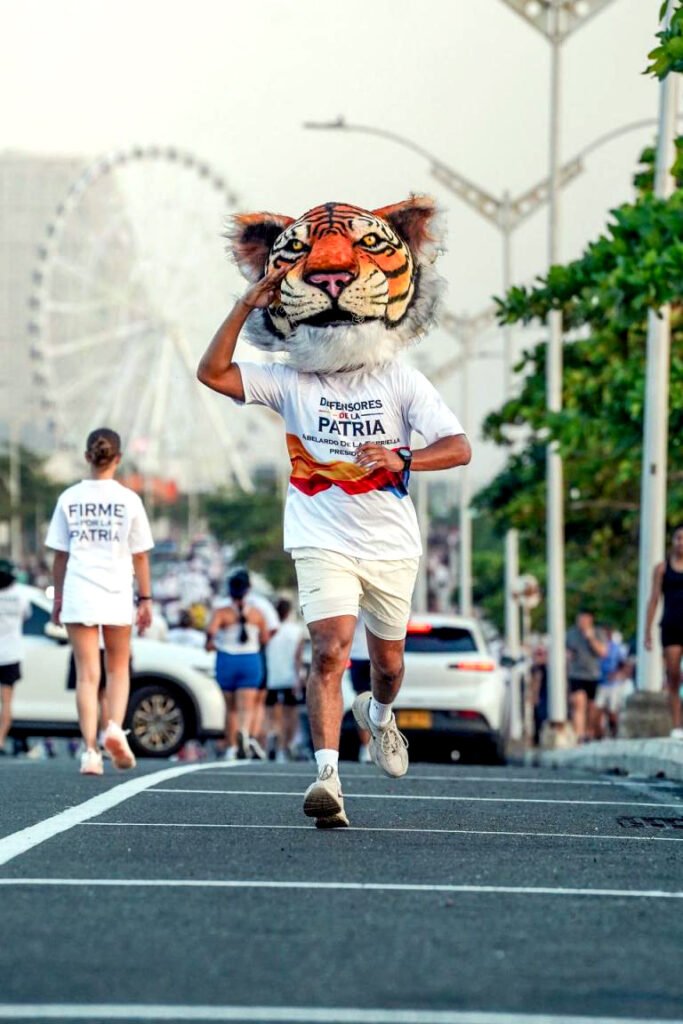 Imagen de la campaña electoral de Abelardo de la Espriella.
