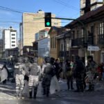 Imágenes de los disturbios en La Paz, Bolivia, en mayo de 2026.