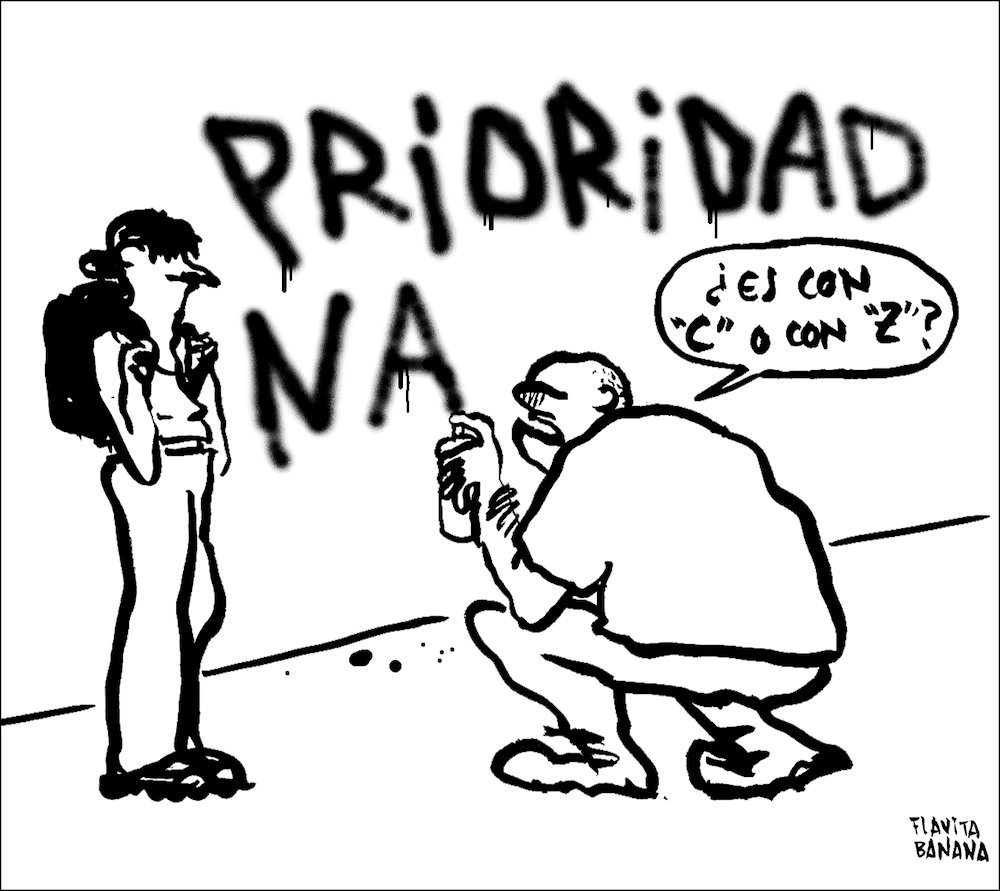 Lapsus nacional.