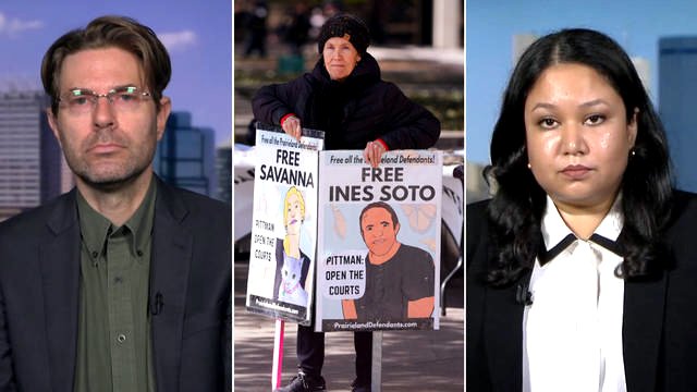 'Los 9 de Prairieland': las personas detenidas por manifestarse contra el ICE en Texas reciben condenas de hasta cien años en prisión en el marco de la persecución de Trump al antifascismo.