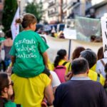 Manifestación en defensa de la Educación Pública en Madrid.