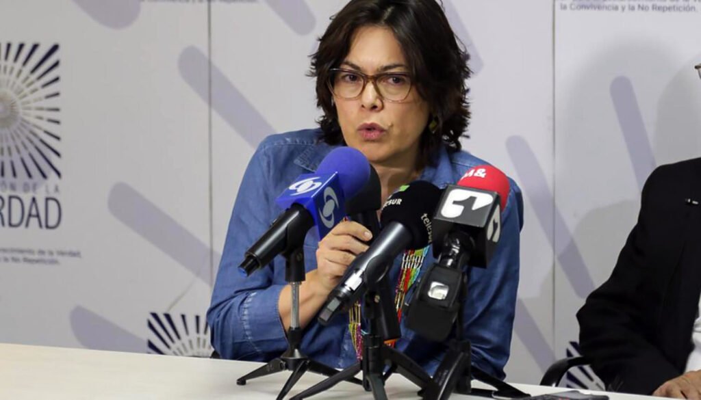 Marta Ruiz, integrante de la Comisión para el Esclarecimiento de la Verdad en Colombia.