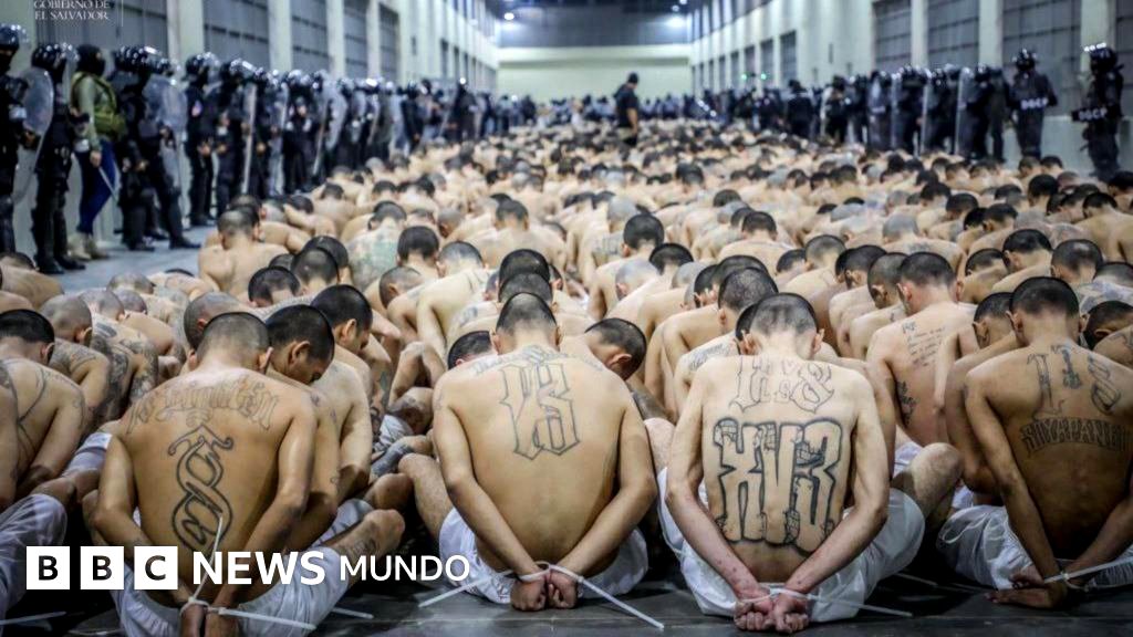 Megacárcel de Bukele en El Salvador.