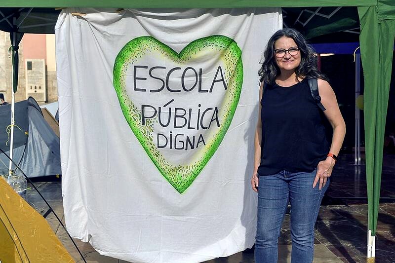 Mónica Oltra, más que probable aspirante a la alcaldía por Compromís.