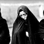 Mujeres de luto en la España franquista.