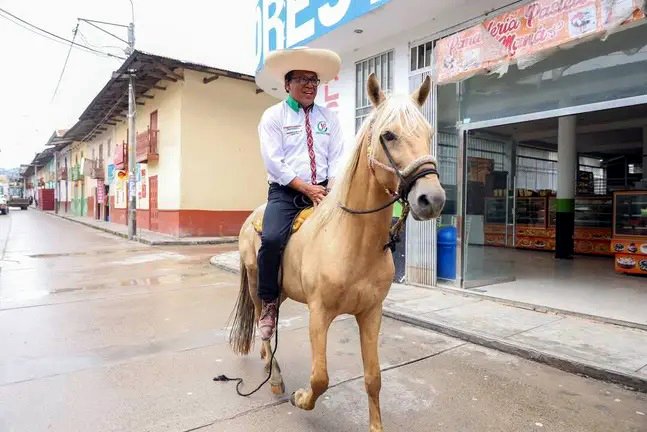 Roberto Sánchez tiene una presencia marginal en redes sociales, y aún así puede convertirse en presidente. Foto: @LautaroRivara.