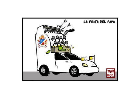La visita del Papa