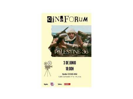 Cine-Forum Palestine 36 en Murcia