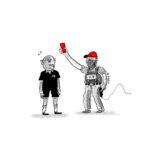 Penalti y expulsión.