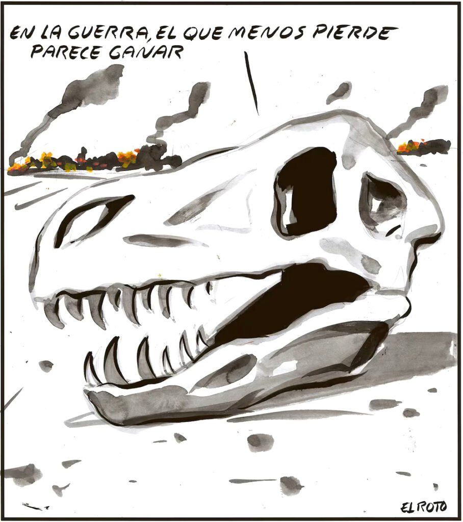 El que menos pierde.