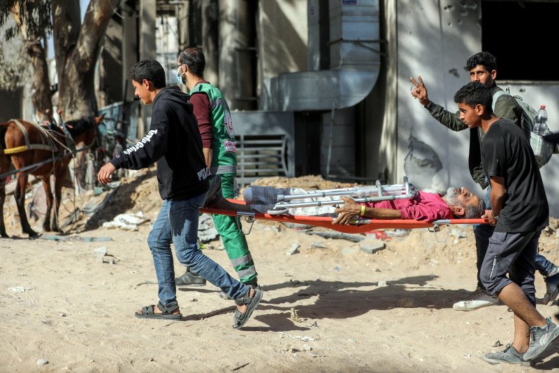 La muerte “lenta y silenciosa” en los hospitales de Gaza.