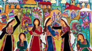 Las mujeres palestinas enfrententan las prácticas depredadoras sionistas.