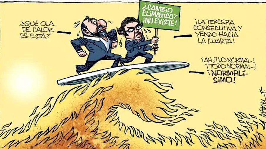 Ola de calor.