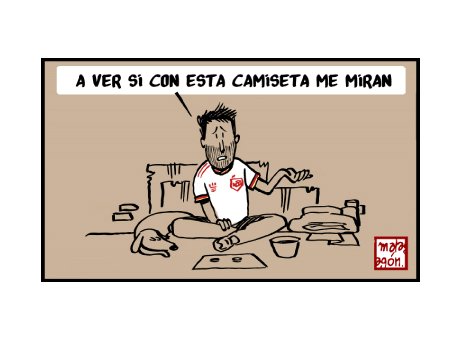 A ver si con esta camiseta me miran