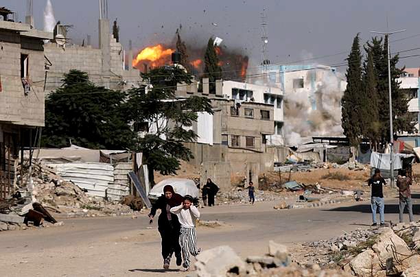 Gaza destruida. (Gettyimages).