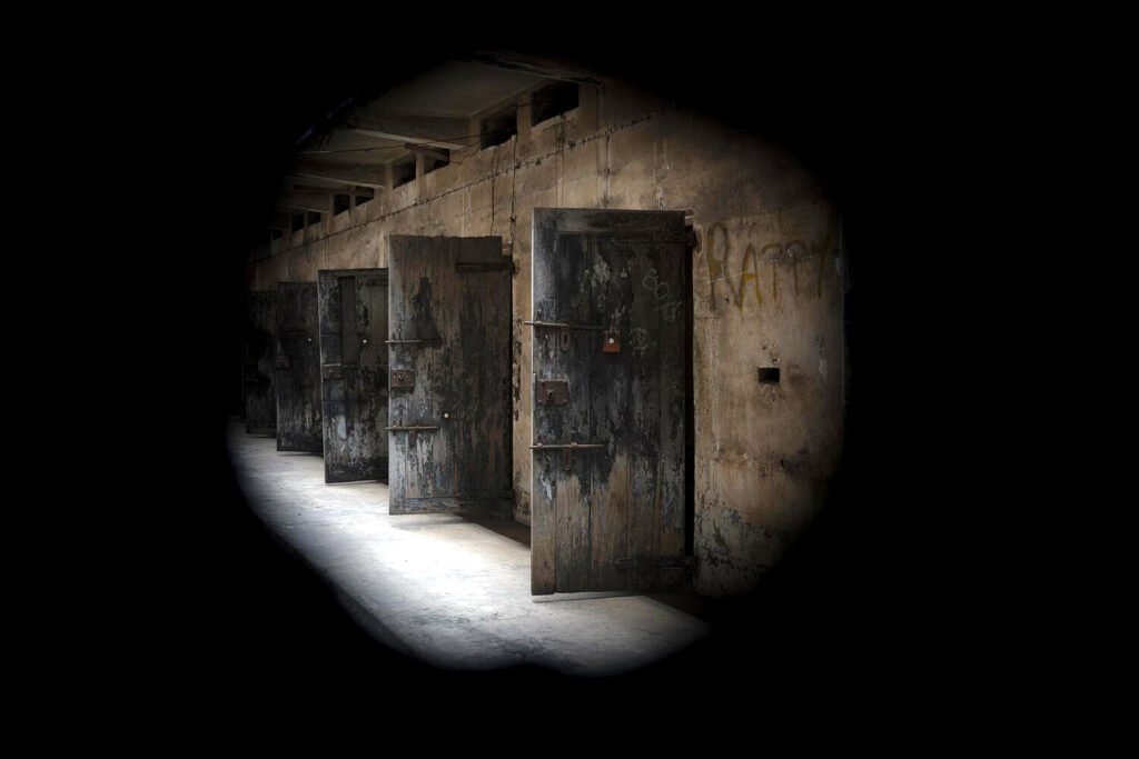 Fuerte Ussher en Accra. Construido por los holandeses en 1649 para el comercio a lo largo de su historia albergó personas esclavizadas y funcionó como cárcel hasta finales del siglo XX. Ghana. Judith Prat.