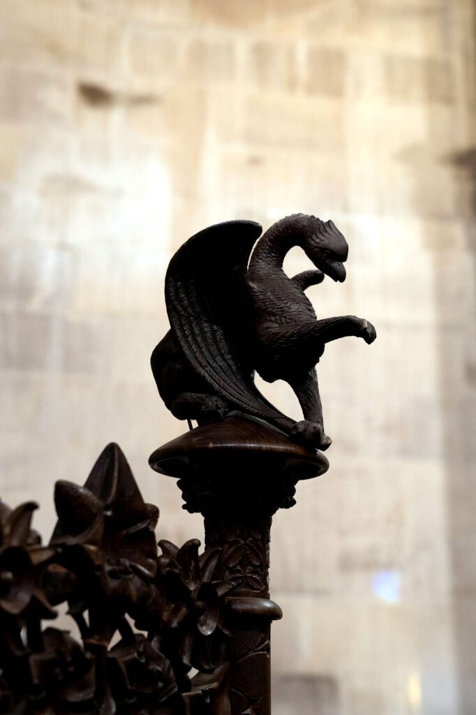 Detalles arquitectónicos del modernismo catalán en el Palacio de Sobrellano, propiedad del marqués de Comillas y en cuyo diseño colaboró Antoni Gaudí. Judith Prat.