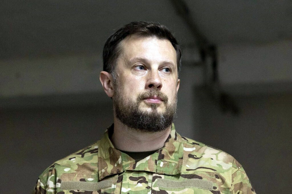 Andriy Biletsky, lider del movimiento Azov ucraniano.