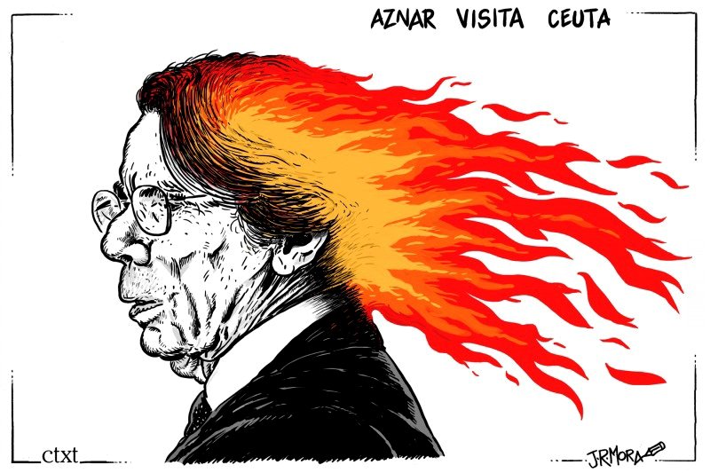 Aznar visita Ceuta.
