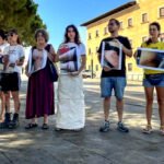 Concentración en Palma con el lema 'Menys turisme, mès vida'.