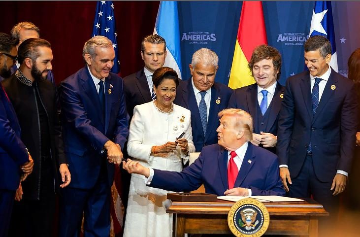 El 'Escudo de la Américas', la nueva coalición militar de Trump contra el narcotráfico.