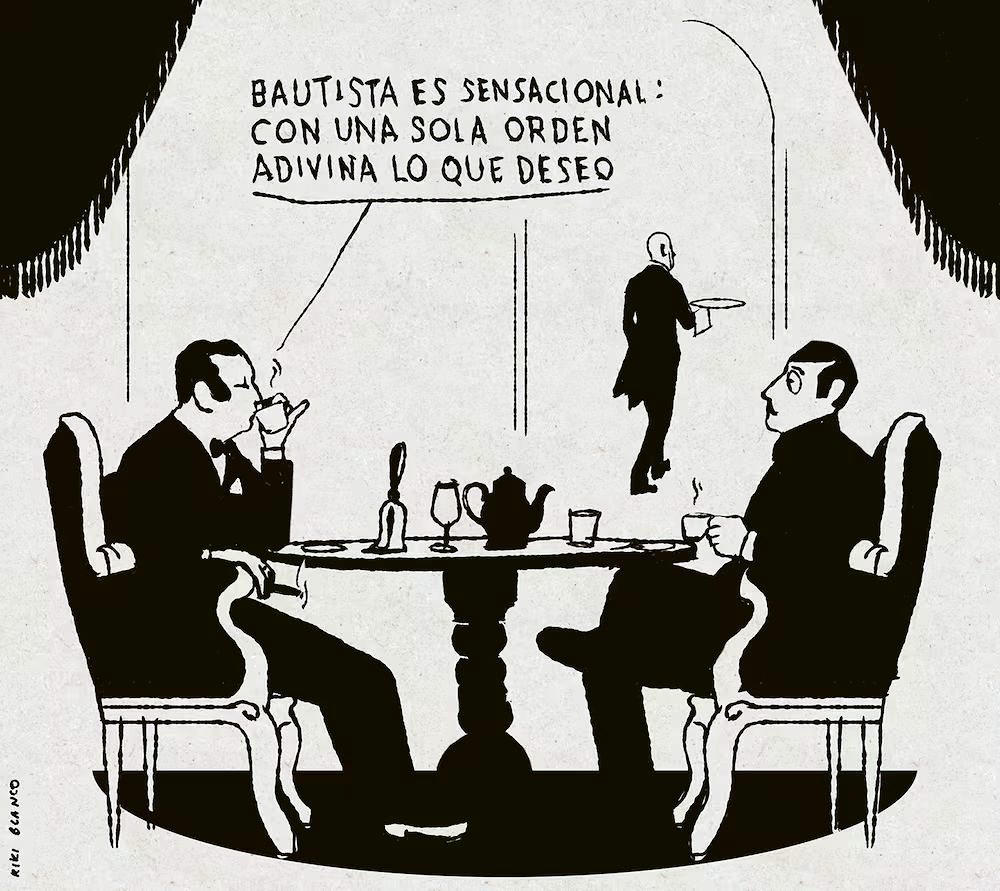 Con una sola orden.