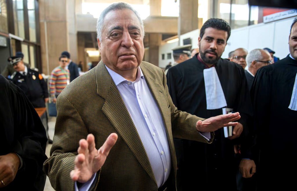 El exministro marroquí Mohamed Ziane, en 2018 en un tribunal de Casablanca.